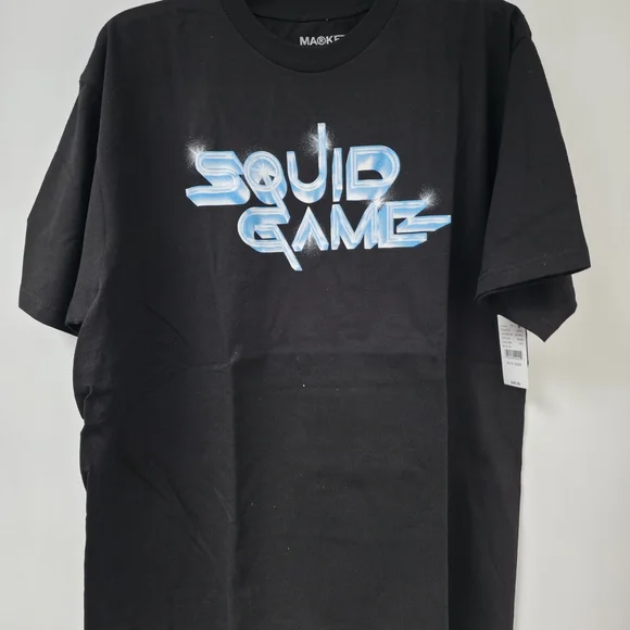 Black Squid Game T-Shirt by Market - Picture 1 of 3